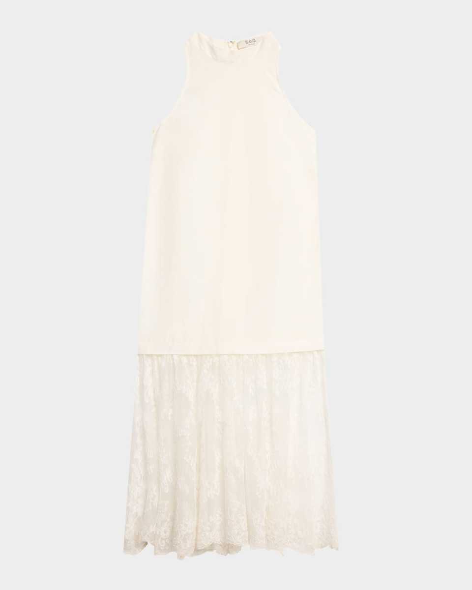 Marja Embroidered Tank Dress